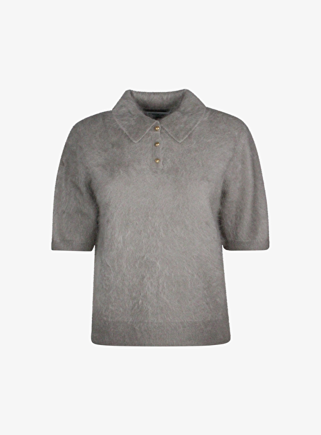 Pull polo selva zacht khaki