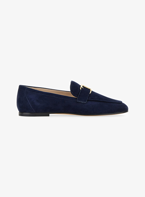 Loafer marine suede