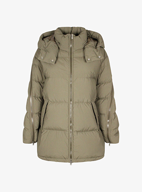 Jas Step Groen met Capuchon