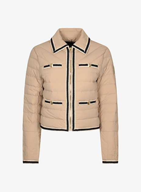 Jas petunia beige kort