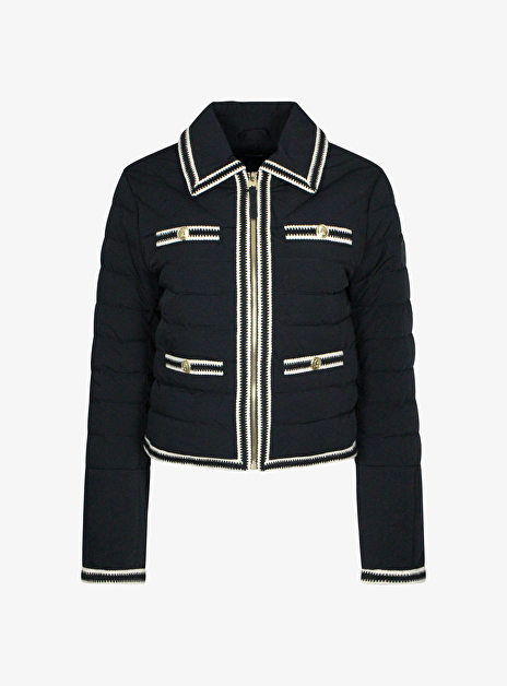 Jas petunia zwart kort