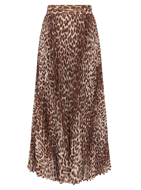 Sunray pleated skirt