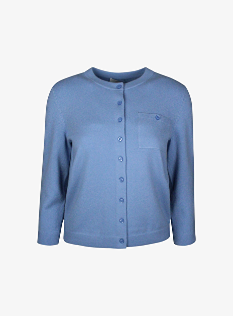 Vestje pocket licht blauw