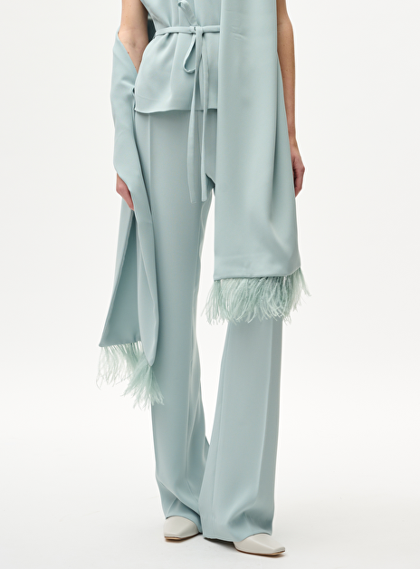 Pantalon extra mintgroen