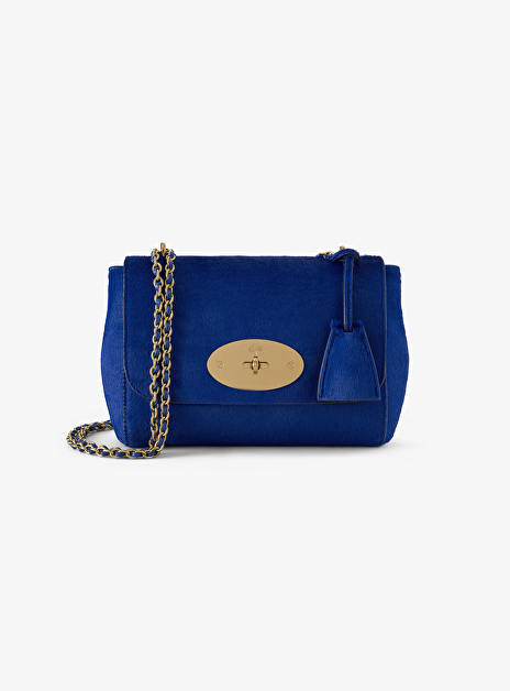 Lily Pigment Blue Hair Calf