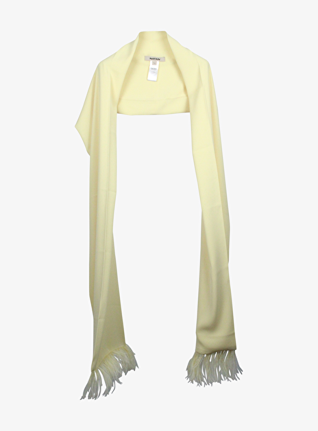 Shawl emoi zacht geel