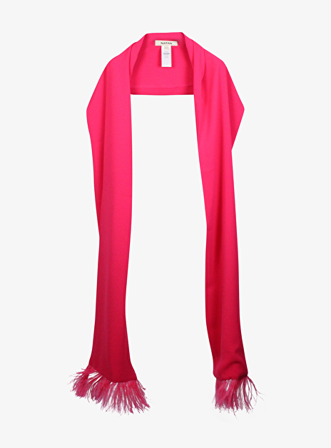 Shawl emoi framboos roze