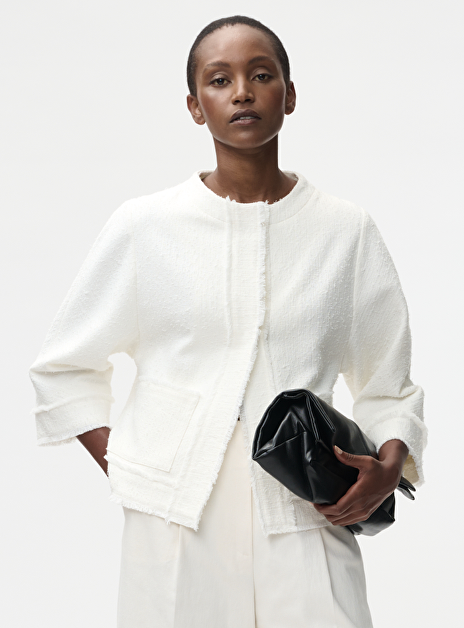 Blazer erwin tweed off white