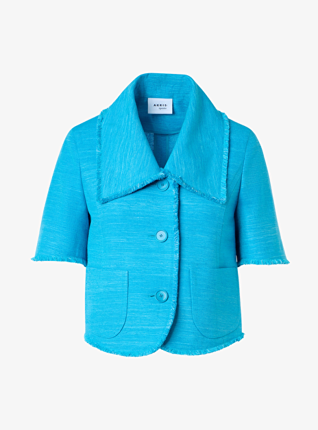 Blazer turqoise kort