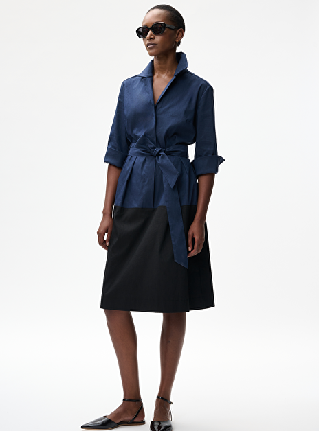 Jurk edija marine zwart