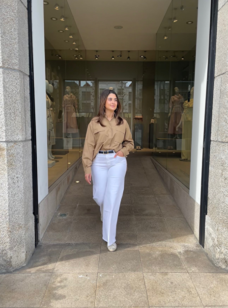 Blouse mxmtenue camel