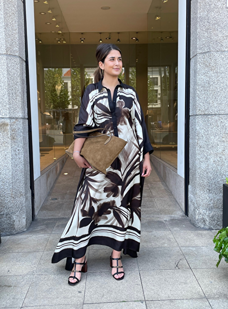 Kaftan kafka bruin beige