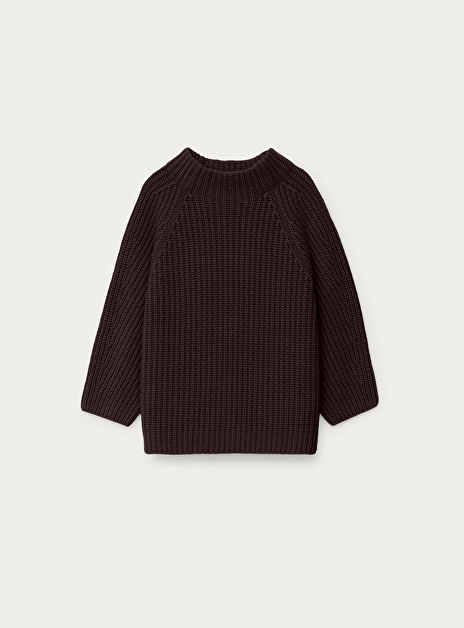 Pull fallou donkerbruin