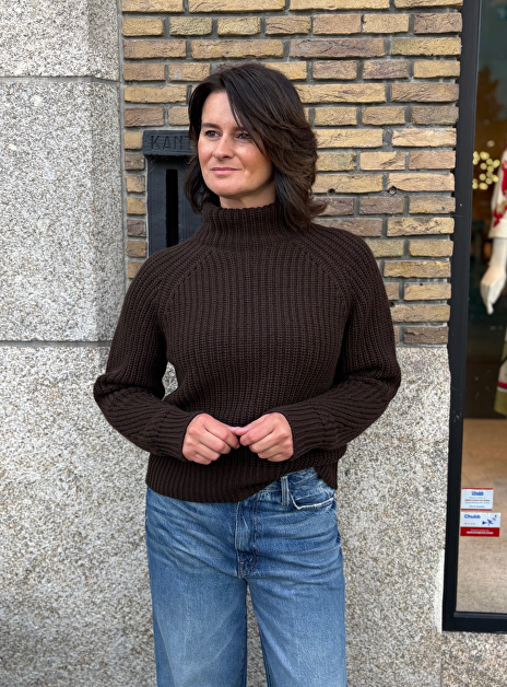 Pull bardelia donkerbruin