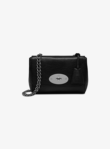 Lily glossy goat black silver
