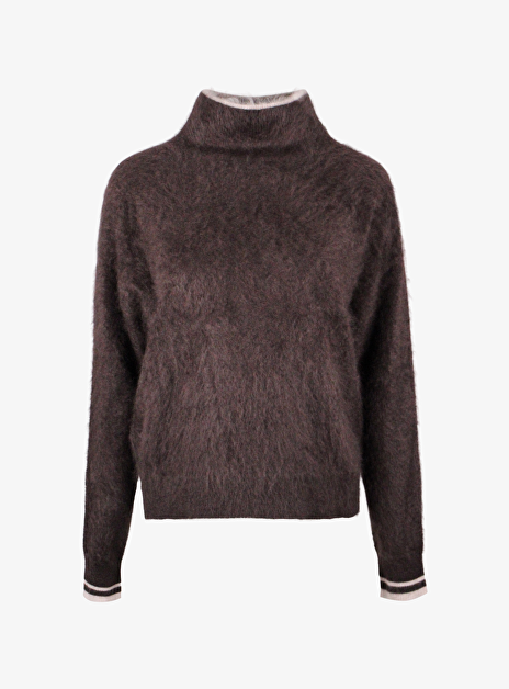 Pull embla turtle bruin beige