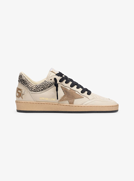 Ballstar creme zwart wit horsy
