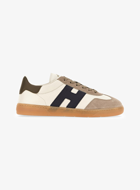 Sneaker cool beige marine groen