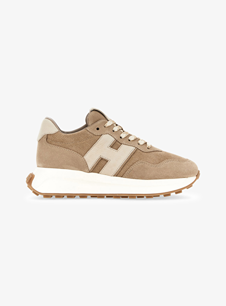Sneaker h641 camel suede