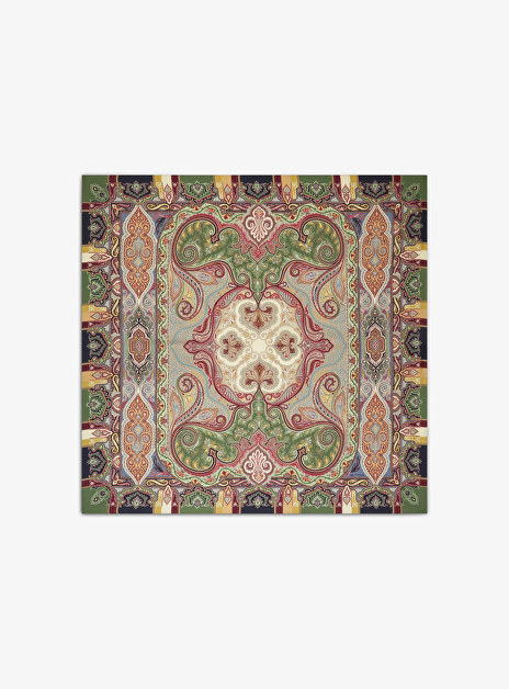 Shawl multicolor paisley dessin