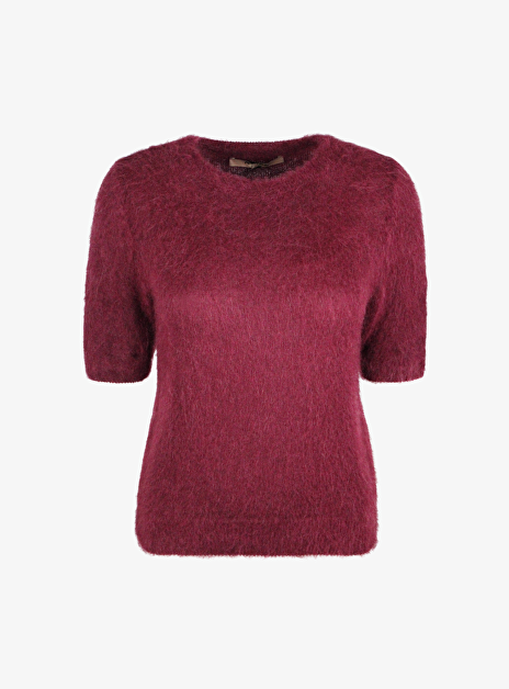 Pull orel alpamix harig bordeaux
