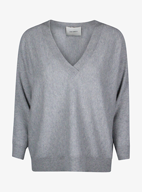Pull kenny v-hals grijs
