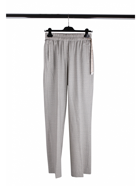 Pantalon coolwool grijs melange