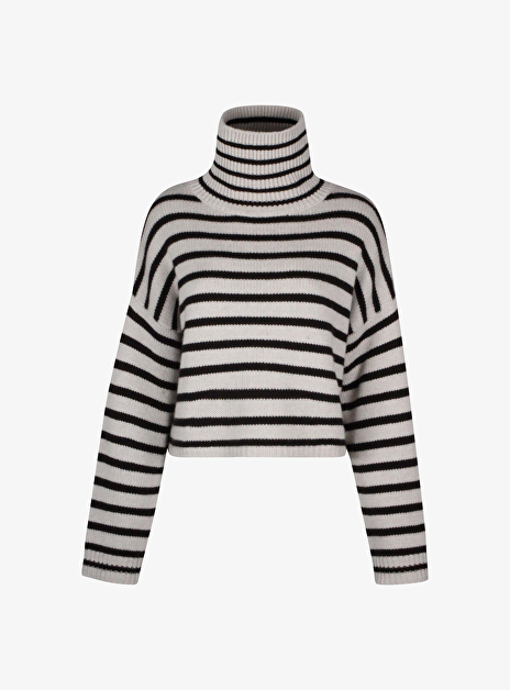 Pull zerlina beige bruin streep