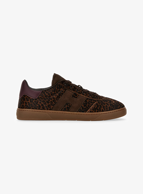 Cool Sneaker Horsy Leopard Bruin