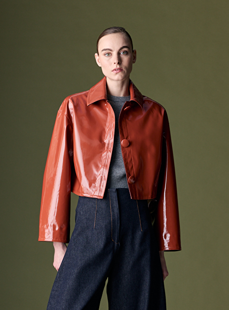 Folk3 Blazer Lak Terracotta