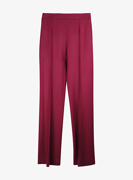 Fresh Pantalon Wol Bordeaux