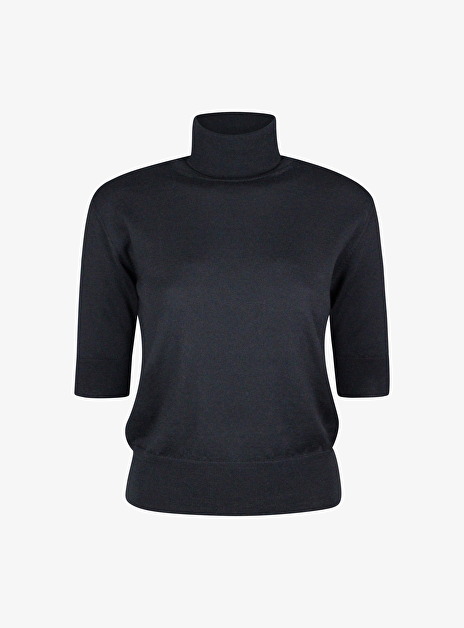 Ocelia col Pull Wol Zwart