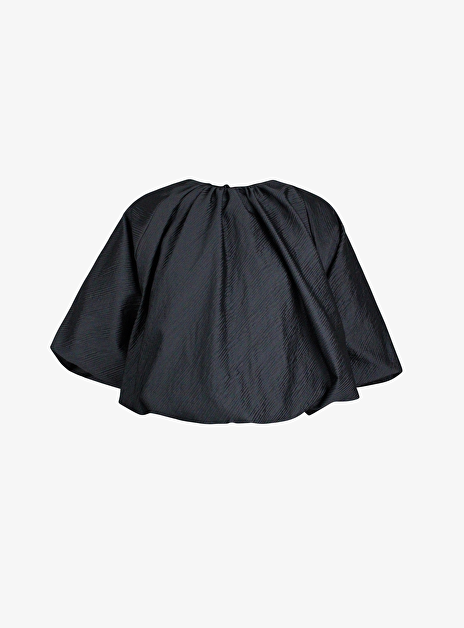 Fedie Blouse Jacquard Zwart