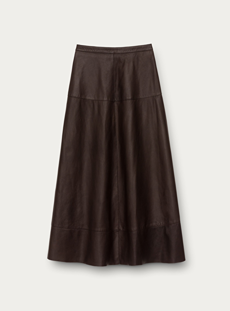 Palomina Rok Leder Bruin