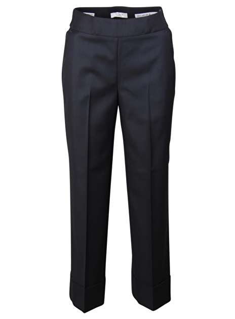 Pantalon marine met omslag