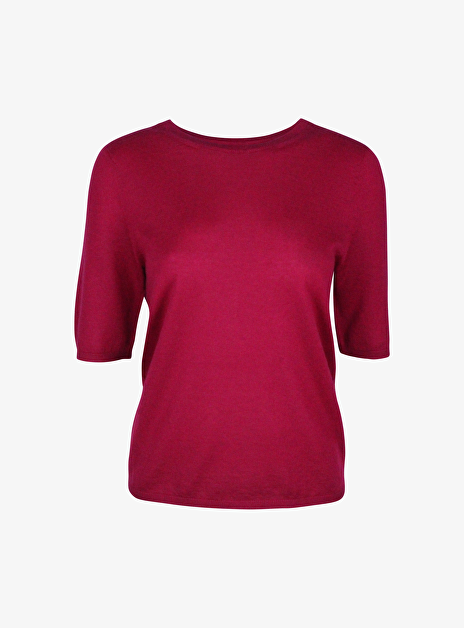 Lily Pull Cashmere Robijn Rood