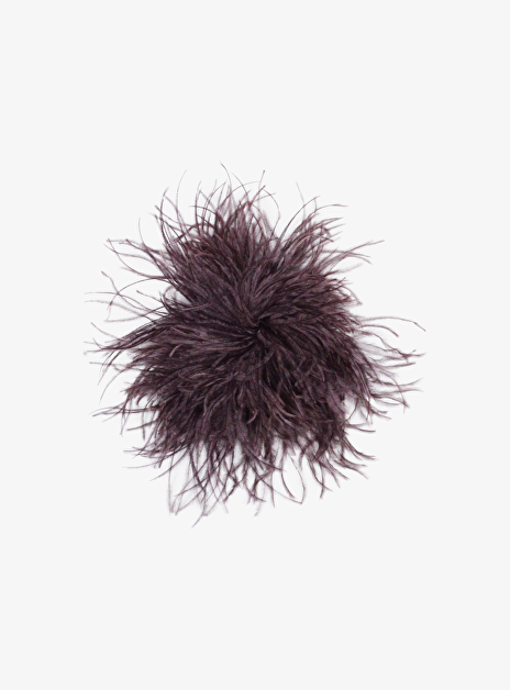 Fuego Broche Pluimen Aubergine