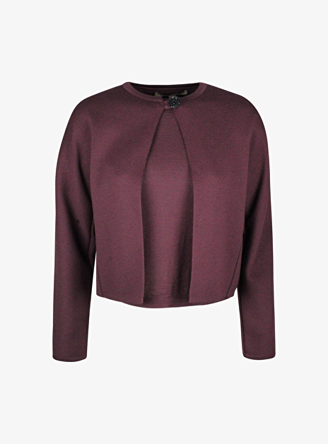 Ovni Twinset Wol Aubergine