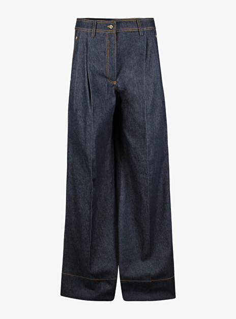 Farry Jeans Denim Bandplooi