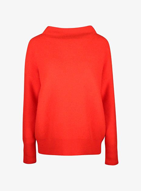 Pull Soft Touch Boiled Wool oranje
