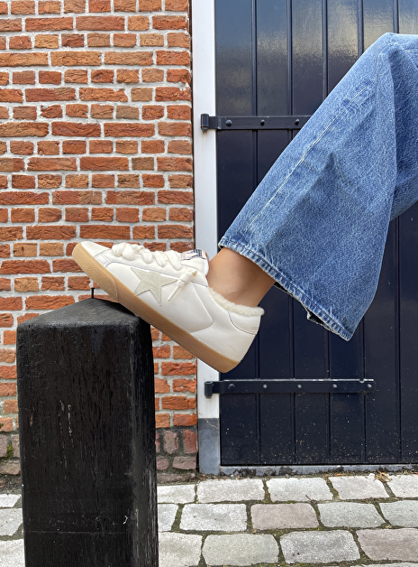 Super star puffy off white