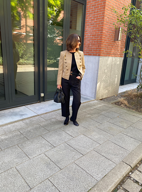 Blondie wool jacket camel bruin