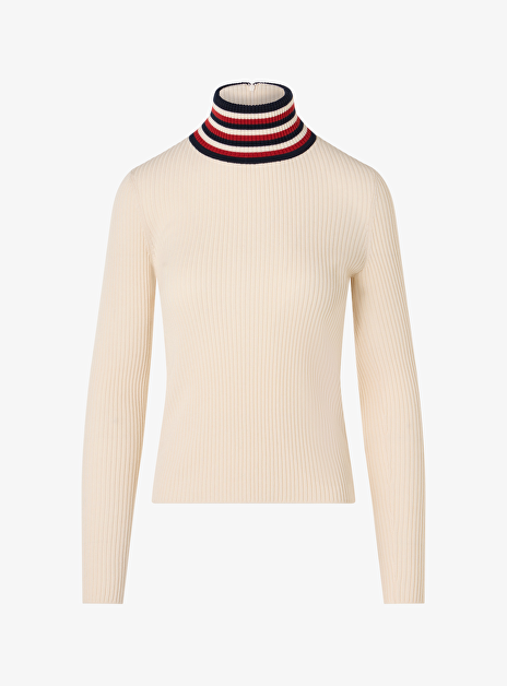 Pull Wol Off White Multicolor Turtle