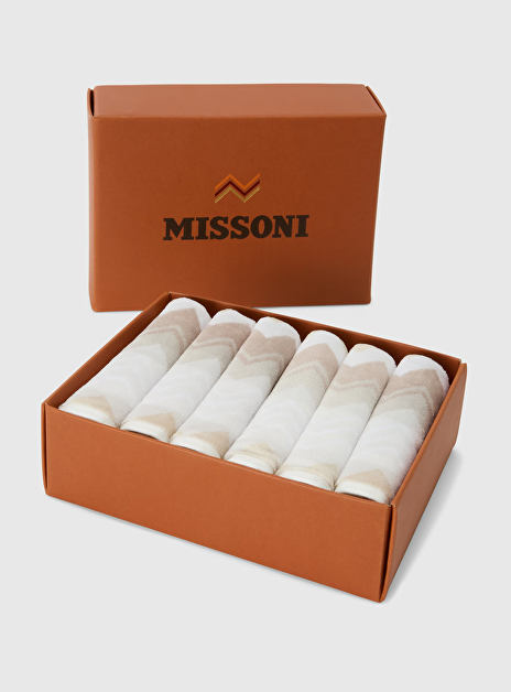 Giacomo Face Towels Beige 30cm x30cm