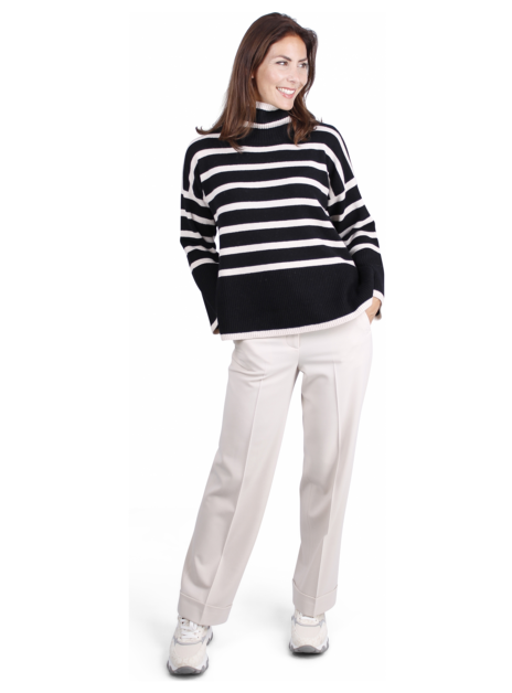 Pantalon beige omslag