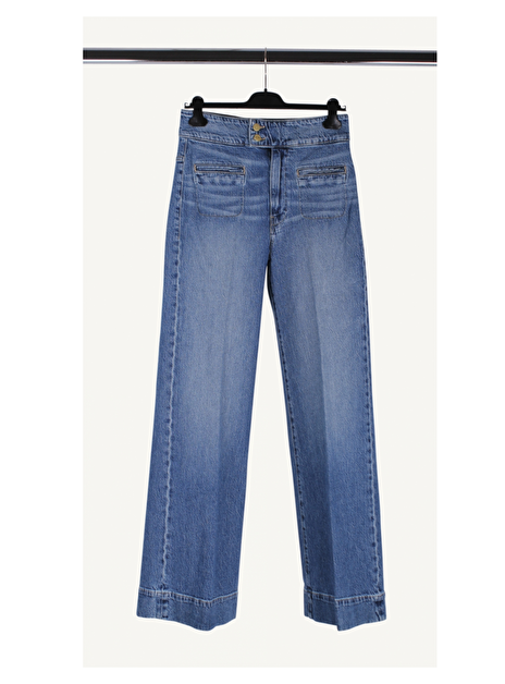Jeans Le hardy wide leg blauw