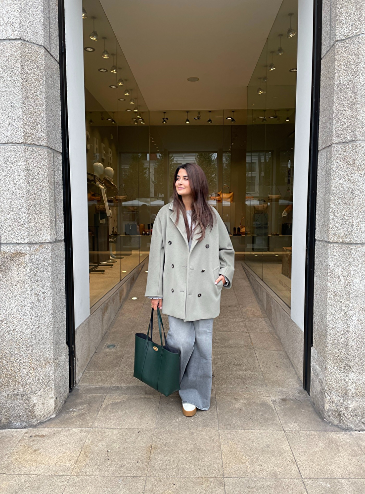 The MaxMara rebus in green