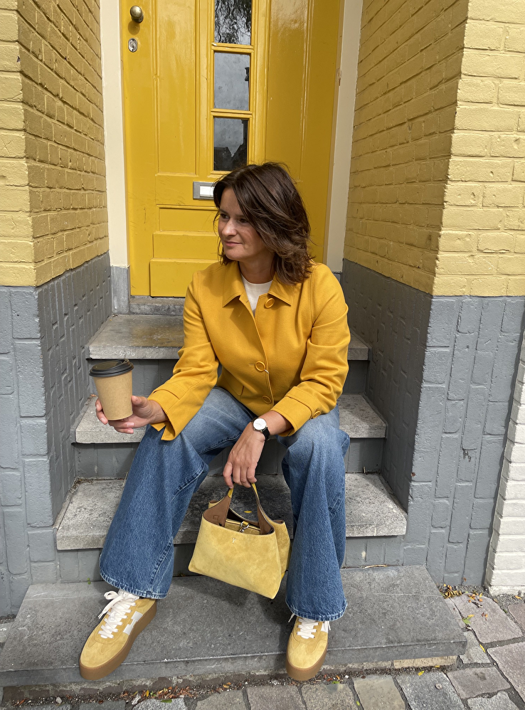 Yellow, With Akris